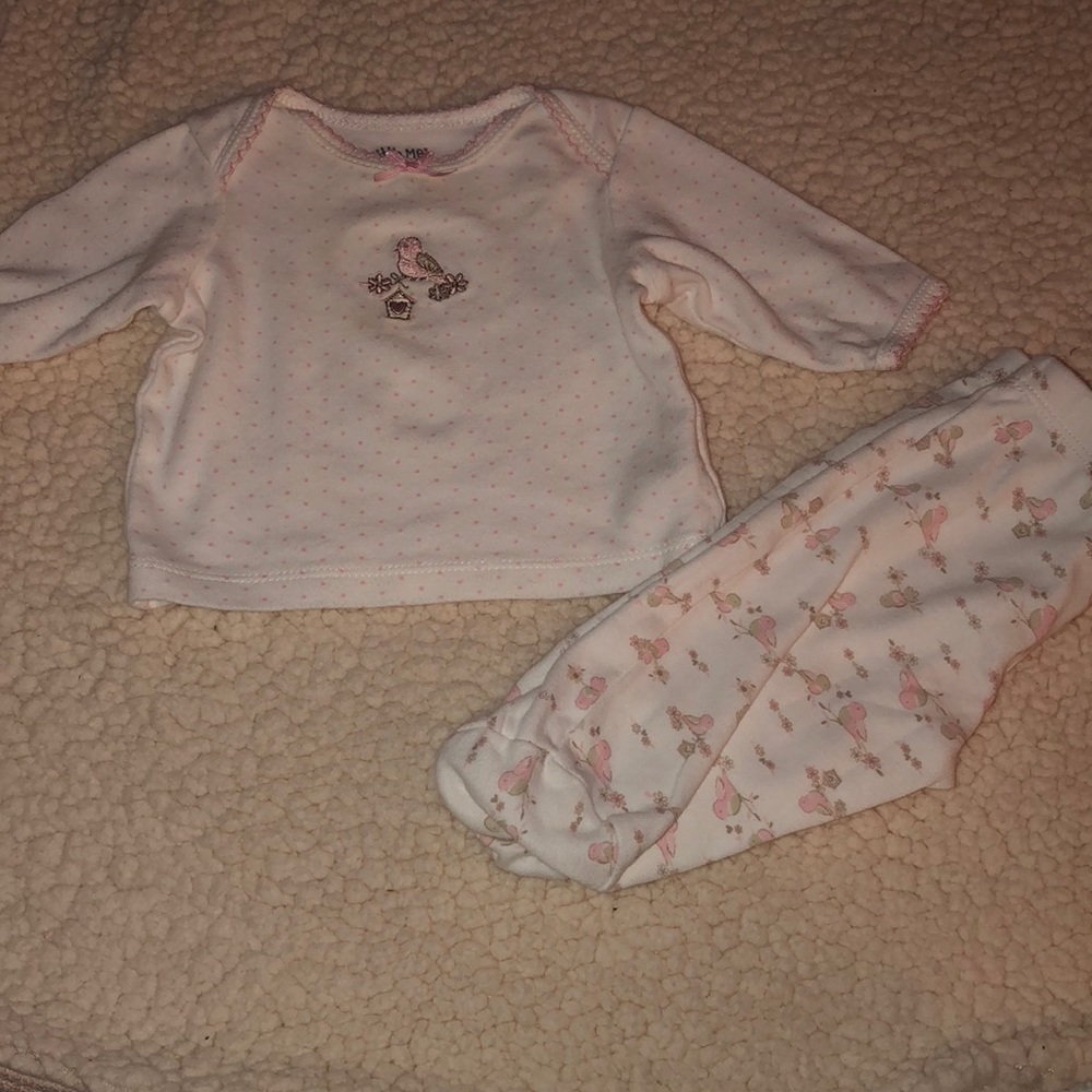 Matching set newborn outfit